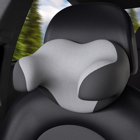 Universal car seat headrest Pillow Rest Memory Foam car Head neck pillow support sleep side head high elastic nylon telescopic ► Photo 1/6