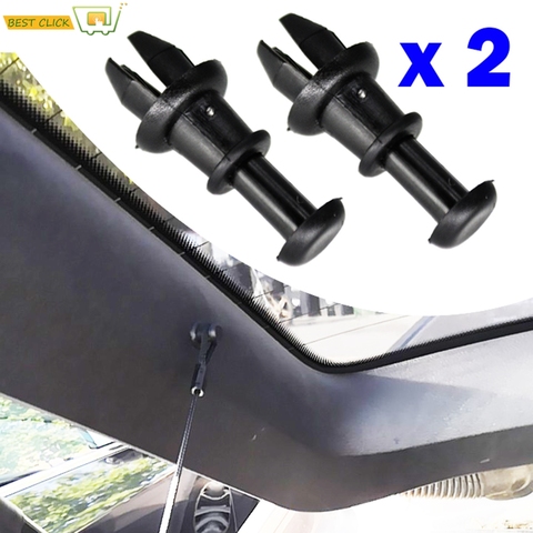 2PCS Boot Trunk Parcel Shelf Tray Strap String Clips For Audi A3 S3 MK2 8P 8V Q5 SQ5 8R MK1 Hook Tonneau Pivot Holder pegs pin ► Photo 1/6