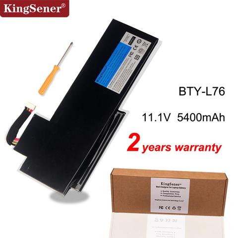 KingSener BTY-L76 Laptop Battery For MSI GS70 2OD 2PC 2PE 2QC 2QD 2QE GS72 MS-1771 MS-1772 MS-1773 MS-1774 MEDION X7613 MD98802 ► Photo 1/6