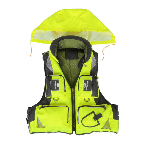 L-XXL Professional Life Jacket Vest Fishing Polyester Adult Safety Life Jacket Survival Life Vest Swimming Boating Drifting ► Photo 1/6