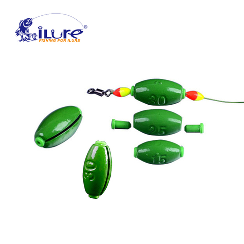 iLure 10pcs/lot Top Quality Drop Water Lead Sinkers Swivels Fishing Lead Weight Fishing Lead Sinker Lures Weight Accessories ► Photo 1/6