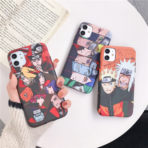 Buy Online Cartoon Anime Naruto Phone Cover Case For Iphone X 11 Pro Xs Max Xr 10 8 7 6 6s Plus Se 4 7 Luxury Soft Silicone Coque Fundas Alitools