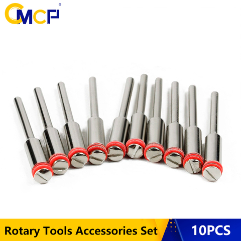 CMCP 10pcs/set 2.35/3.0mm Handle/Steel Screw Mandrel Shank Cutter-Off Holder For Dremel Rotary Accessories Tools Disc Mandrel ► Photo 1/6