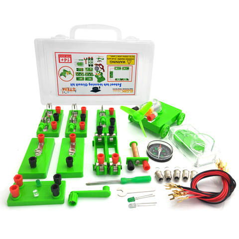 Student Electric Circuit Education Kits for School Lab Learning Physics Electromagnetic Experiments Teaching Aids Science Toys ► Photo 1/6