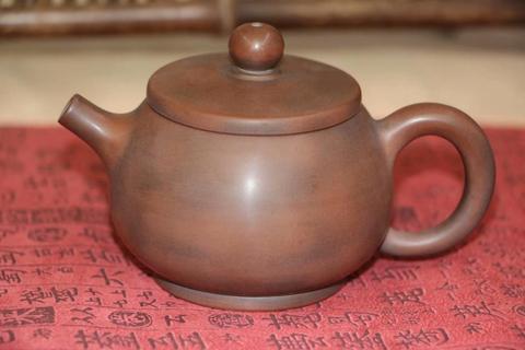 Qin Zhou Ceramic Qinzhou Ni Xing Tao(No Yixing clay teapot) MI NI Teapot RI JIN TONG JIN for puer  oolong black about 110ml ► Photo 1/6