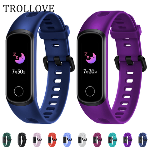 Smart Bracelet Wrist Strap For Huawei honor 5i Band Silicone Watchband For Honor Band 5i 5 i Wristband Sports Watch Accessories ► Photo 1/6