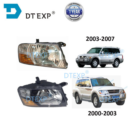 Mn133753 Headlight for Pajero V73 V75 V77 Head Lamps for Montero 2000-2007 Mr548035 Front Lamp for Shogun Clearance Lights ► Photo 1/6