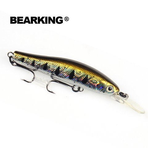 Retail 2017  Hot model: A+ fishing lures, 8colors for choose mini crank 70mm 5.8g bearking suspending dive 1m minnow hard bait ► Photo 1/6