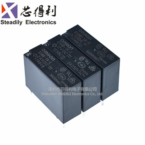 10pcs/lot G5NB-1A-E- 5VDC 12VDC 24VDC DC5V DC12V DC24V 5A Omron Relay ► Photo 1/5