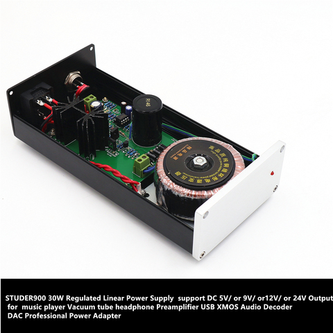 STUDER900 Regulator linear power supply DC12V 2.5A 30W DAC Audio Decoder Professional Power Adapter ► Photo 1/6