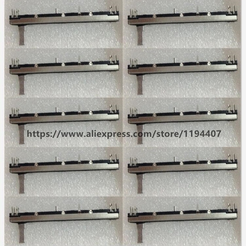 10pcs Straight Slide Potentiometer Double Fader A10K For Soundcraft EFX8 Fader A10Kx2 Can replace for Panasonic potentiometer ► Photo 1/2