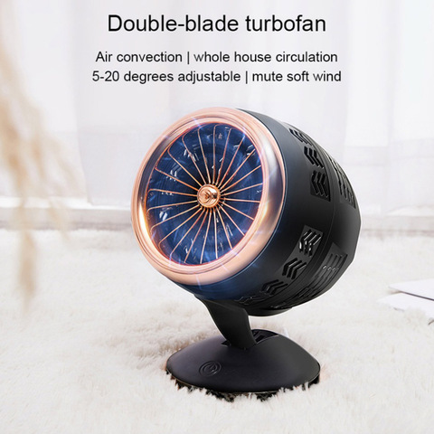 3 Adjustable Speed Cooling Fan Household Mini Desktop Cooling Fan Summer USB Powered Home Office Temperature Decreasing Fan ► Photo 1/6