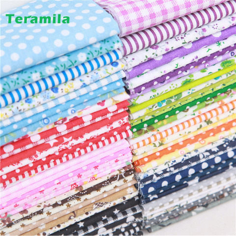 FREE SHIPPING 50Pieces 20Cm*25Cm Fabric Stash Cotton Fabric Charm Packs Patchwork Fabric Quilting Tilda No Repeat Design W3B4-1 ► Photo 1/6