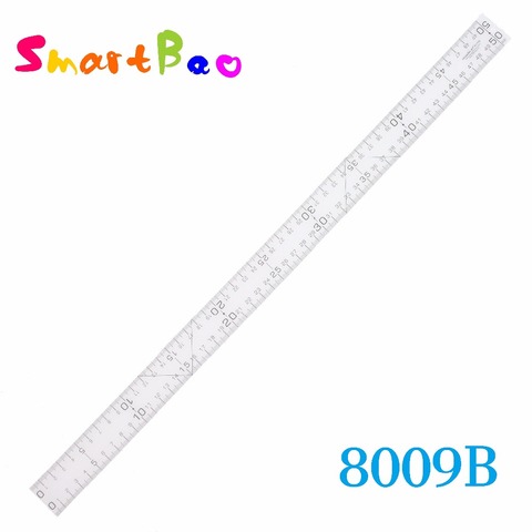 50cm Soft Plastic Ruler Extra Thin Measure Ruler Grading Ruler,Essential Tool for Fashion Designers&Pattern Makers; 50*3*0.05cm ► Photo 1/4