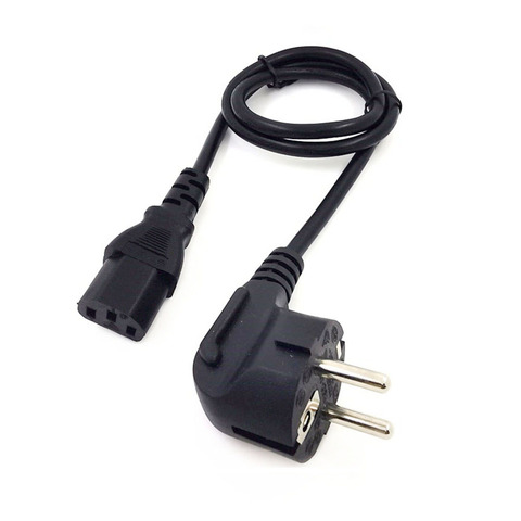 EU 3m IEC C13 Eu Kettle Power Cable Lead Plug Socket for PC Computer  Monitor