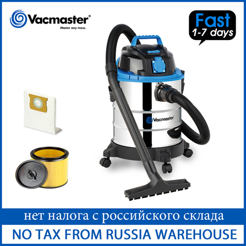 Vacmaster Wet Dry Vacuum Cleaner for Home Carpet 20L Stainless Steel Tank Vacuum Cleaner Dust Collector Home Cleaning Appliance ► Photo 1/5