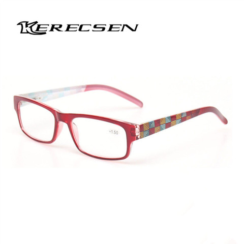 Reading glasses Spring Hinge Stylish Pattern Design Readers Men and Women Color eyewears Prresbyopia Glasses Diopter +50 to +600 ► Photo 1/5