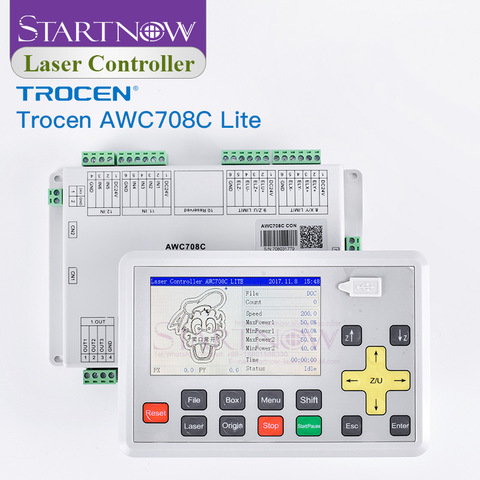 Trocen Anywells AWC708C Lite CO2 Laser DSP Controller Display Panel Card CNC System Laser Control Board For Laser Machine Parts ► Photo 1/5