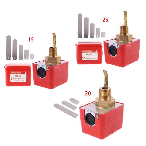 HFS-20/15/25 R3/4 Liquid Water Oil Sensor Control Automatic Paddle Flow Switch 15A 250V IP54 ► Photo 1/6