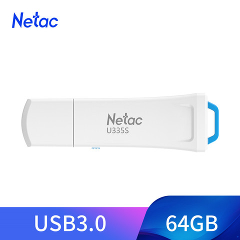 Netac USB Flash Drive Physical Write Protect Switcher 64GB Pendrive USB 3.0 Memory Stick Disk pen drive on Key Memory for Phone ► Photo 1/6