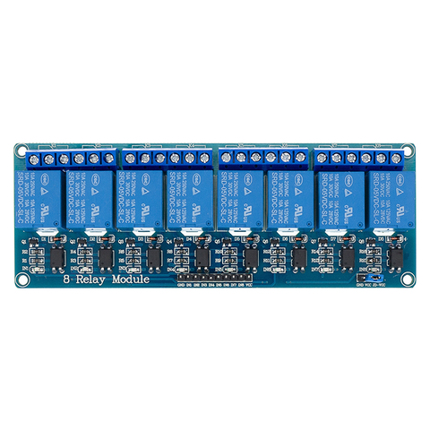 1pcs With optocoupler 8 channel 8-channel relay module relay control panel PLC relay 5V module ► Photo 1/1