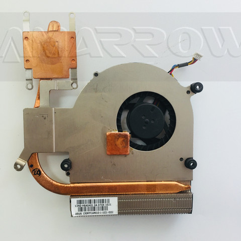 Original laptop heatsink cooling fan For asus K40 K50 K40IJ K50IJ K50AB X8AAf K50AF K40IN K50IN K50IP K50ID K50IE CPU heatsink ► Photo 1/6