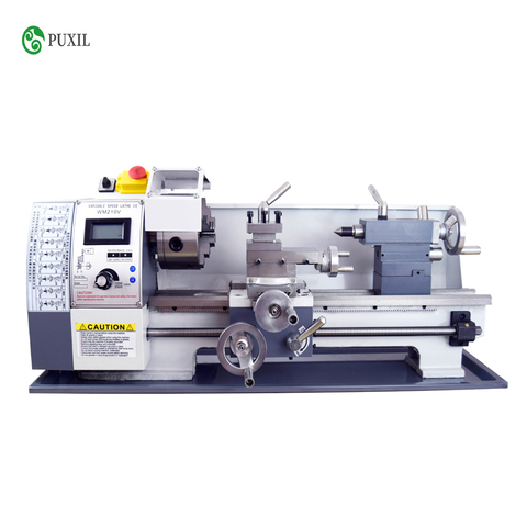 WM210V Small Metal Lathe / 750W Brushless Motor Steel Gear Lathe 210V lengthened 400mm Lathe ► Photo 1/5