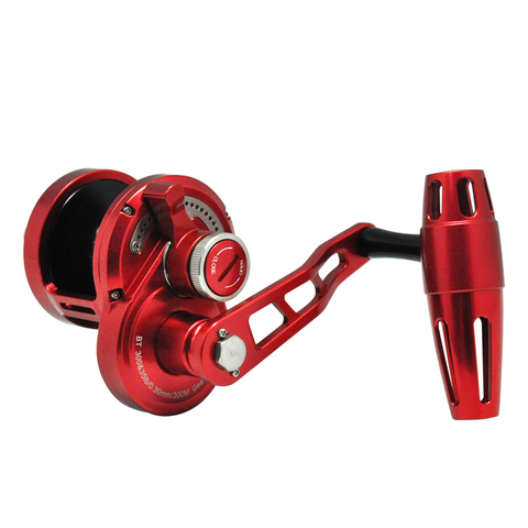 Topline Tackle Slow Jigging Reel Saltwater Fishing High Speed 6.0:1 Narrow Spool Sea Right Left Handle Trolling Fishing Jig Reel ► Photo 1/6