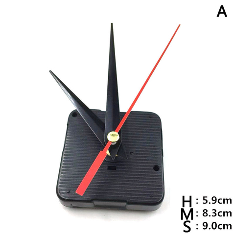 1Set DIY Hanging Quartz Watch Silent Wall Clock Movement Quartz Repair Movement Clock Mechanism Parts With Needles ► Photo 1/6