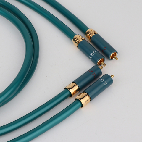 Hifi X406 Ortofon RCA Cable Hi-end CD Amplifier Interconnect 2RCA to 2RCA Male Audio Cable ► Photo 1/6