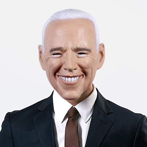 Joe Biden Mask 2022 President Election Campaign Vote For Joe Biden Masks Helmets Halloween Party Masque Costume Props ► Photo 1/6