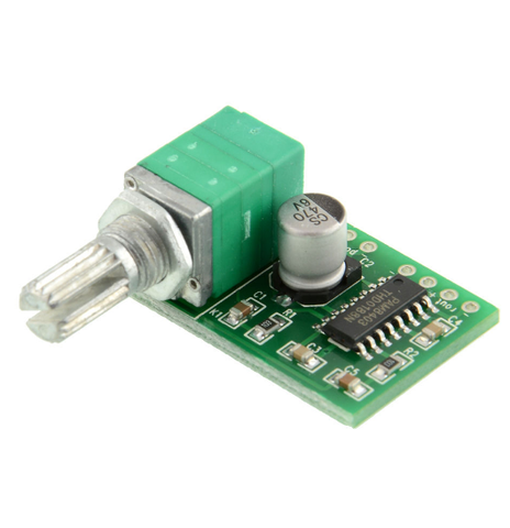 PAM8403 5V Power Audio Amplifier Board 2 Channel 3W W Volume Control / USB Power ► Photo 1/2