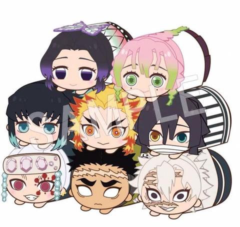 Kimetsu no Yaiba Mochi Kororin Plush Mascot Key Chain Giyu Tomioka ► Photo 1/6