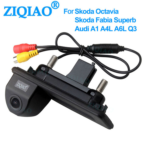 ZIQIAO for Skoda Octavia Fabia Superb Audi A1 A4L A6L Q3 Rear View Camera HS039 ► Photo 1/6