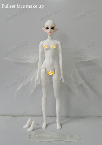 HeHeBJD  fantasy doll girl Asis- Moonlight Sprite size 1/6 elf ears pretty girl Special body free shipping ► Photo 1/2