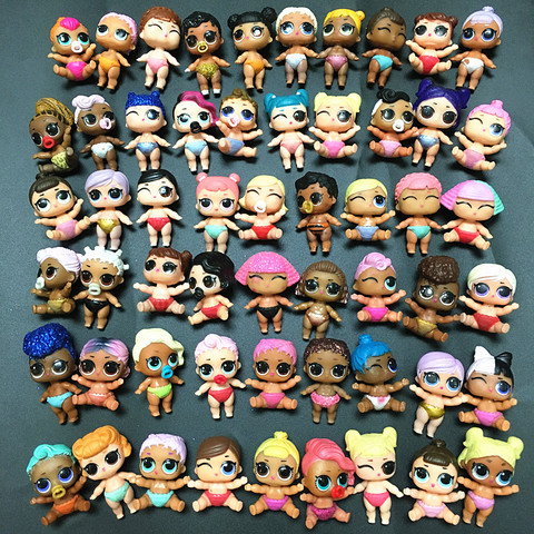 Random 5/10/20/50 Pcs L.O.L. SURPRISE! Change Color 4cm LIL Sister Baby Dolls LOL Girl Little Sister Doll Kids Birthday Toy Gift ► Photo 1/6