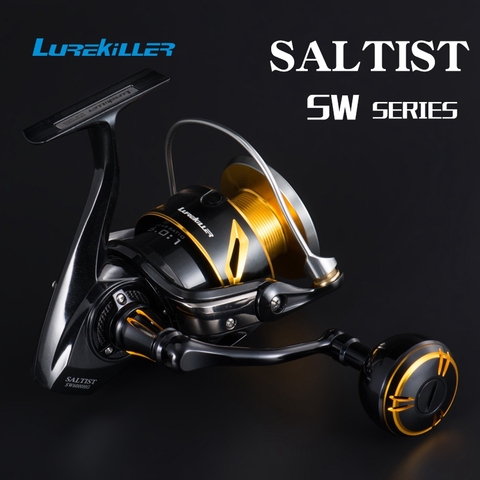 2022 Japan Made Lurekiller Full Metal Spinning Jigging Reel Saltist SW4000XG 5000XG 6000HG 10000HG 35kgs Drag Boat Popping Reel ► Photo 1/1