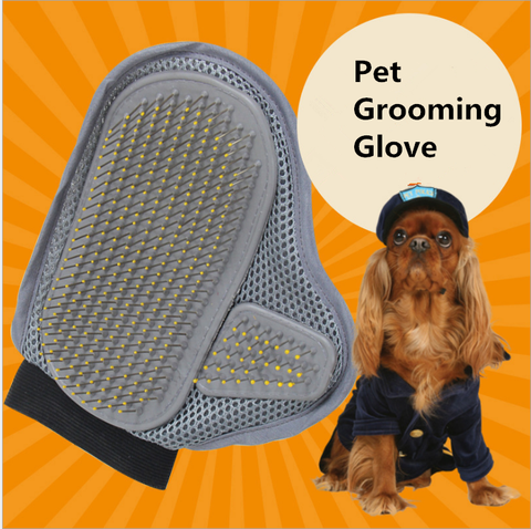 Comfortable Pet Animal Grooming Glove Dog Cat Comb Pin Brush for Medium to Long Hair Relax Muscles Pet Bath Cleaning Brush ► Photo 1/6