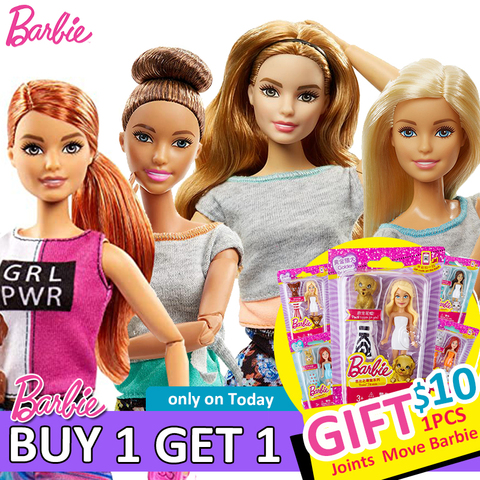 Original Barbie Joined Move YOGA Dolls 18 Inch Bjd 1/4 Body Barbie