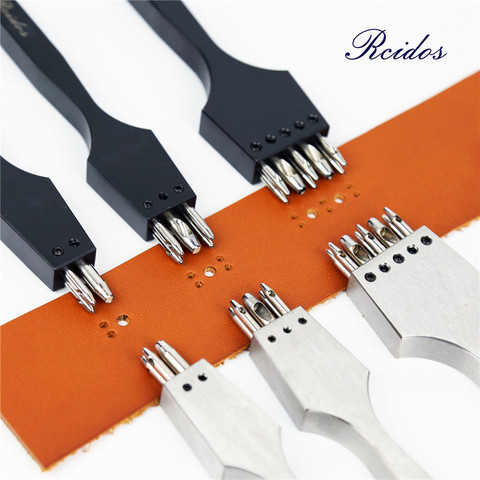 RCIDOS 3/5/8 Bullock Hole Puncher,Round hole cutting Tools,Diameter 1mm+3mm,1pcs price ► Photo 1/6