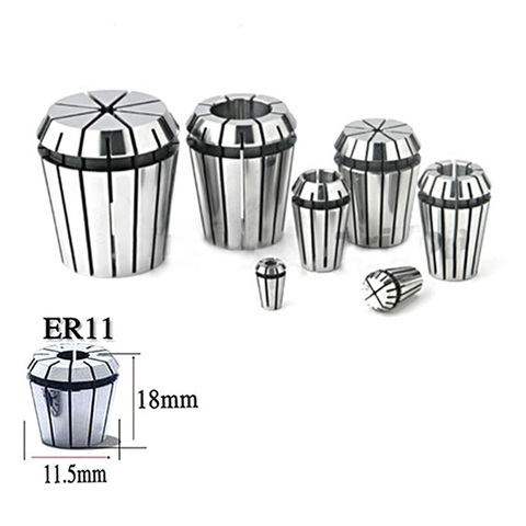 13PCS ER11 Accuracy 0.02mm Spring Collet Set For CNC Milling Machine Engraving Lathe Tool Free Shipping ► Photo 1/3