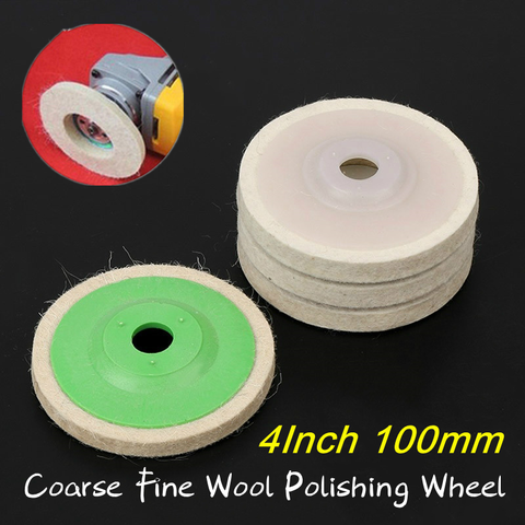 1pcs Stainless Steel aluminum  Wool Polishing Wheel  Buffing Pads Grinding Angle Grinder Wheel Felt Polisher Disc ► Photo 1/6