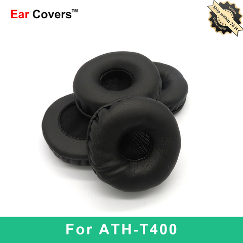 Ear Pads For Audio Technica ATH T400 ATH-T400 Headphone Earpads Replacement Headset Ear Pad PU Leather Sponge Foam ► Photo 1/6