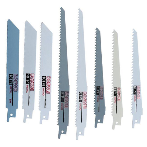 For Wood Metal Reciprocating Saw Power Tools Accessories Jig Saw Blades Reciprocating Saw Multi 10pcs ► Photo 1/2