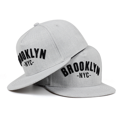 2022 BROOKLYN letter embroidered snapback cap men fashion cotton% hat adjusted outdoor sport leisure hats hip hop baseball caps ► Photo 1/6