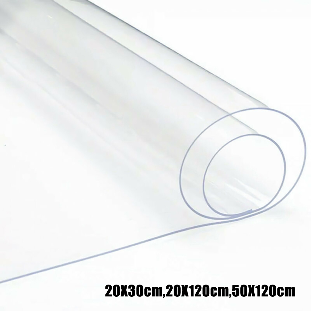 Super Fabric DIY Flexible Crystal Plastic Clear Sheeting PVC Screen Film ► Photo 1/6