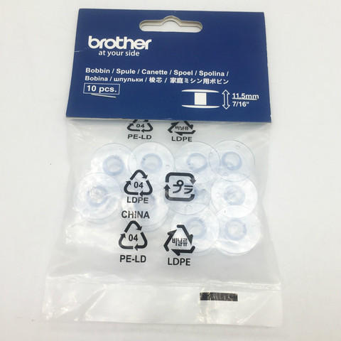 brother bobbin 11.5mm SEWING MACHINE BOBBINS10pcs SFB XA5539-151  brother domestic sewing machine bobbin sa156 ► Photo 1/2