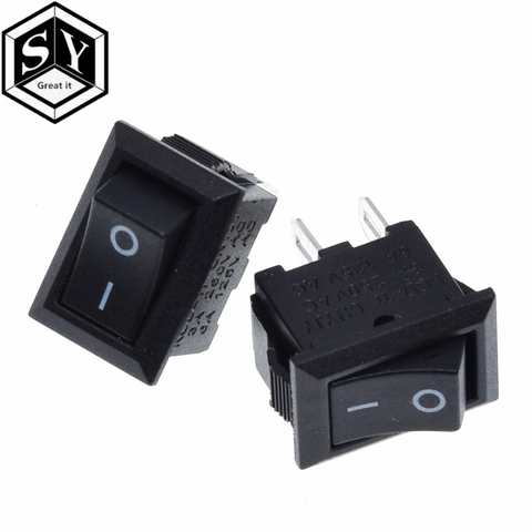 10PCS Great IT 10*15mm SPST 2PIN ON/OFF G130 Boat Rocker Switch KCD11 3A/250V Car Dash Dashboard Truck RV ATV Home ► Photo 1/6