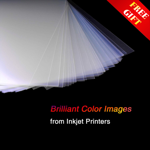 A4 Inkjet Transparency Film paper Waterproof Milky Photographic for Screen Printing ► Photo 1/6