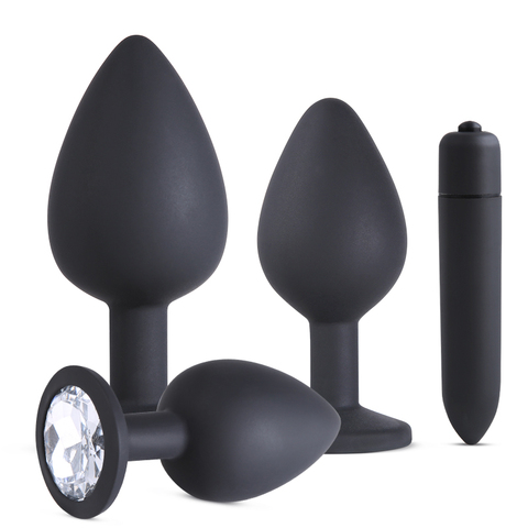 Soft Silicone Anal Butt Plug Prostate Massager Adult Gay Products Anal Plug Mini Erotic Bullet Vibrator Sex Toys for Men Women ► Photo 1/6